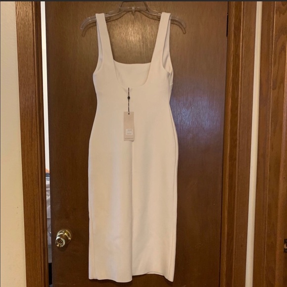 Bec & Bridge White Midi Dress - Picture 7 of 7